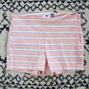 Old Navy Orange Stripe Shorts